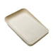 Leander Matty baby changing waterproof mat in beige shown angled on a white background.