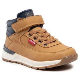 LEVIS® - Levi’s Ascot Mini Sneaker-Boot – Lightweight Kids’ Boot with Velcro & Elastic Laces (sizes 6 Toddler to 3.5 Youth)