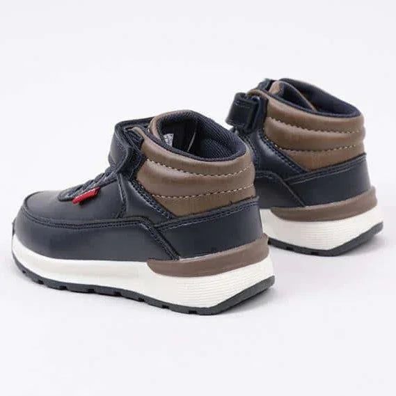 LEVIS® - Levi’s Ascot Mini Sneaker-Boot – Lightweight Kids’ Boot with Velcro & Elastic Laces (sizes 6 Toddler to 3.5 Youth)