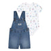 LEVIS® - LEVIS® Sailing Overalls Set – 12–24 Months