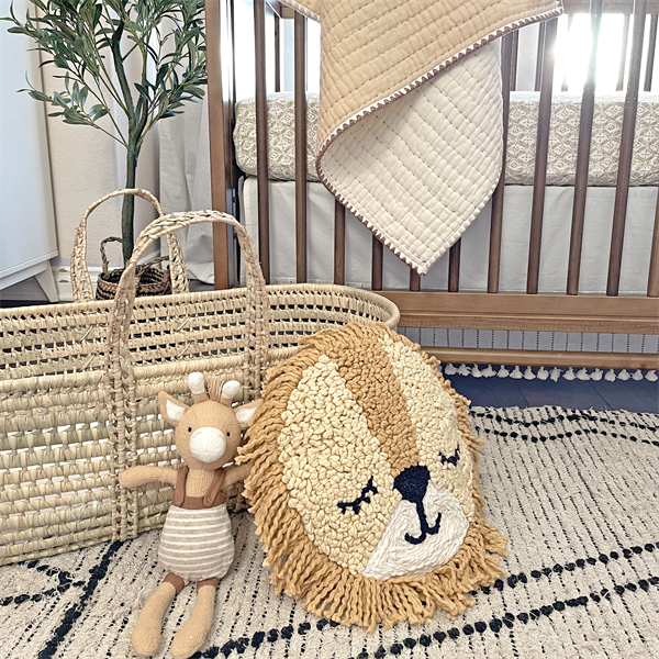 Crane Baby & Kids Room Lion Decorative Pillow - Kendi