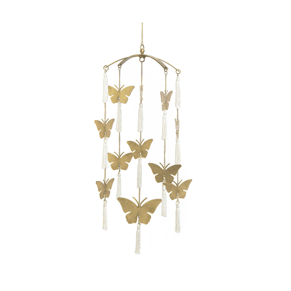 Crane Baby & Kids Room Butterfly Ceiling Hanging Decor - Parker