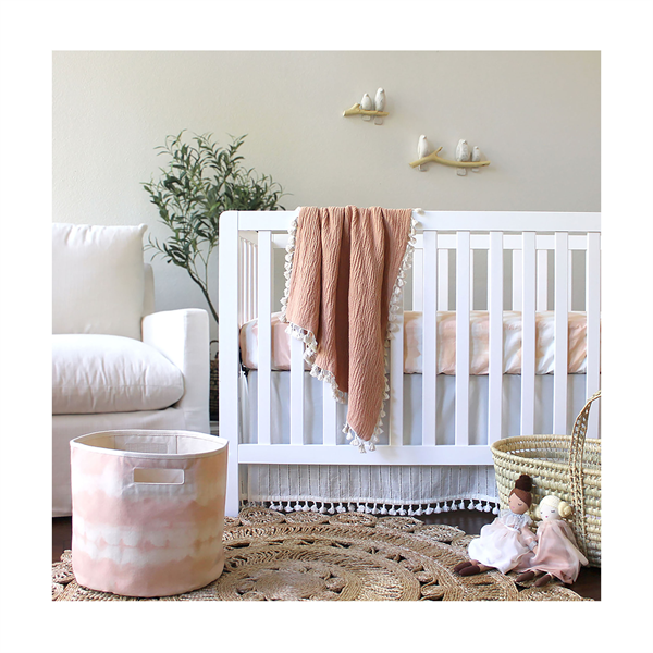 Crane Parker Baby & Kids Room Storage Bin - Tie-Dye Pink