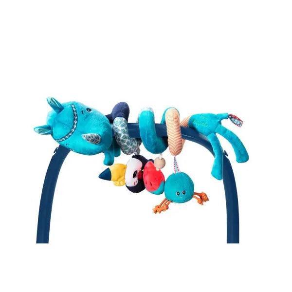 Lilliputiens - Lilliputiens Take-Along Baby Activity Spiral - Marius the Rhino