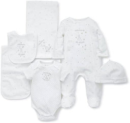 Little Me - Little Me 6-Piece Gift Box Baby Layette Set