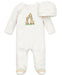 Little Me - Little Me Baby Footed Pyjama and Hat Set - Giraffe