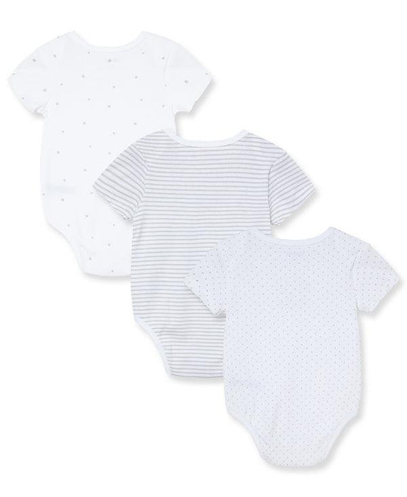Little Me - Little Me Baby's 3-Pack Welcome to the World Bodysuits
