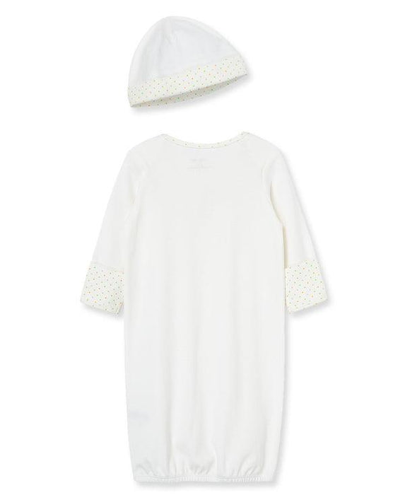 Little Me - Little Me Giraffe Baby Sleeper Gown and Hat 0-3 Months