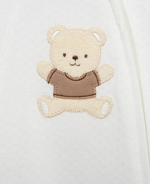 Little Me - Little Me Pyjama Zip Footie - Gentle Bear