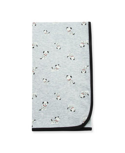 Little Me - Little Me Receiving Blankets - Dalmatians - Grey
