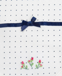 Little Me - Little Me Rosebud Receiving Blanket