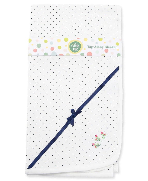 Little Me - Little Me Rosebud Receiving Blanket