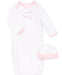 Little Me - Little Me Thank Heaven For Little Girls Sleeper Gown and Hat