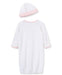Little Me - Little Me Thank Heaven For Little Girls Sleeper Gown and Hat