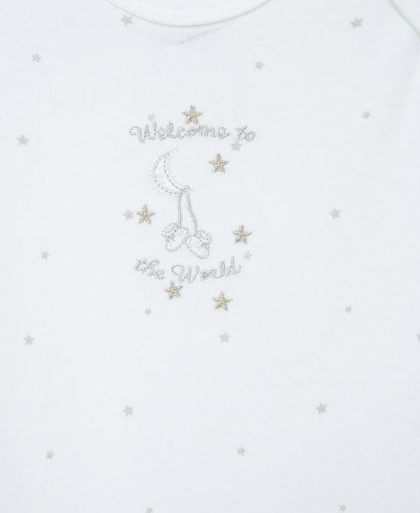 Little Me - Little Me Welcome To The World Sleeper Gown and Hat