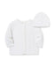 Little Me - Little Me White Cable Sweater and Hat