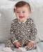 Little Me - Little Me Zip Footed One-Piece Leopard