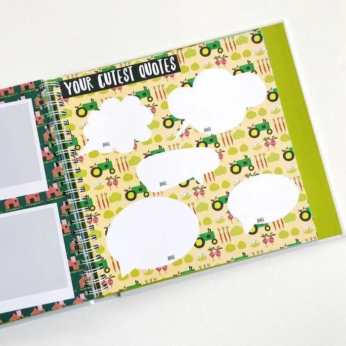 Lucy Darling - The Little Years Toddler Boy Memory Book – A Keepsake Journal for Ages 1–6