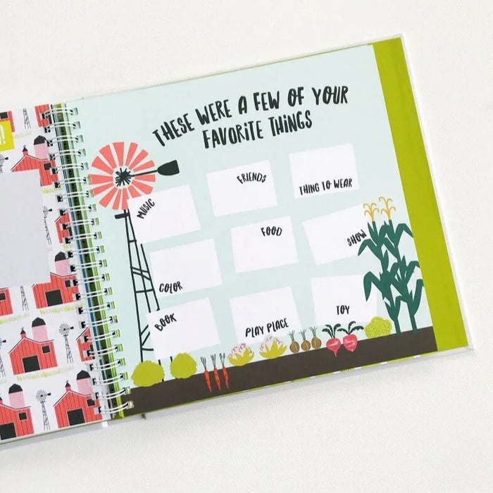 Lucy Darling - The Little Years Toddler Boy Memory Book – A Keepsake Journal for Ages 1–6