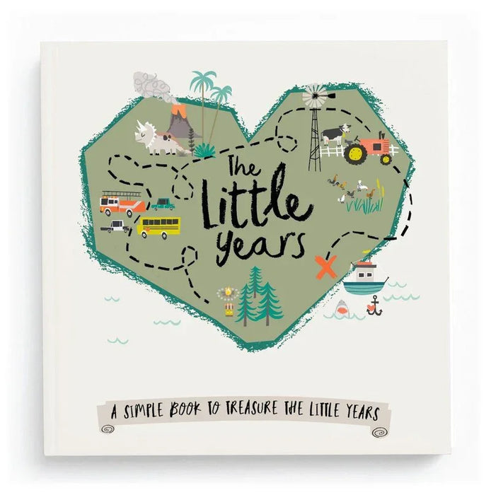 Lucy Darling - The Little Years Toddler Boy Memory Book – A Keepsake Journal for Ages 1–6