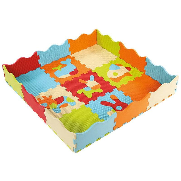 Ludi - LUDI - Baby and Toddler Foam Play Mat Animal Puzzle