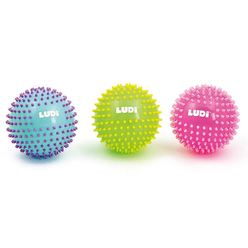 Ludi - LUDI - Bi-colored Massage Sensory Toy Ball - 1 pack