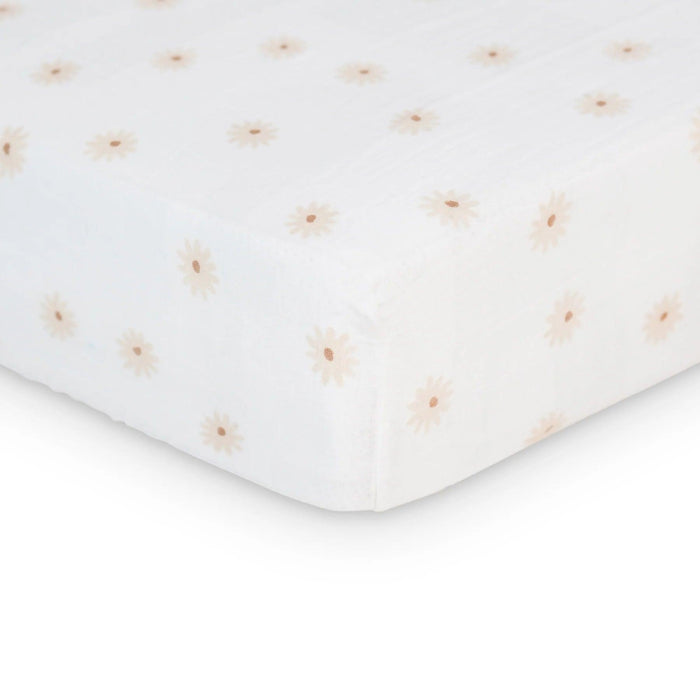 Lulujo® - Lulujo Baby Muslin Cotton Crib Fitted Sheet