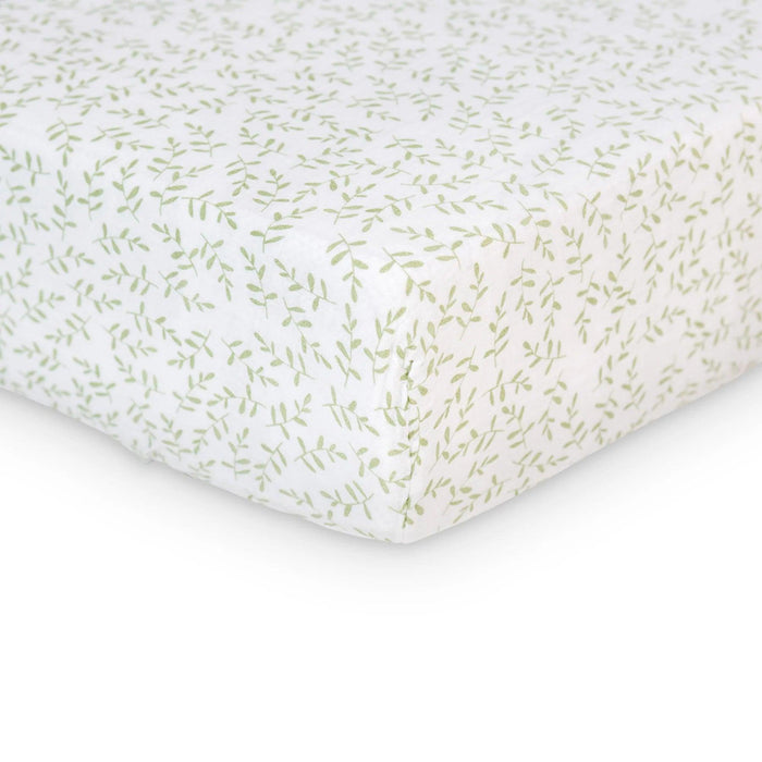 Lulujo® - Lulujo Baby Muslin Cotton Crib Fitted Sheet