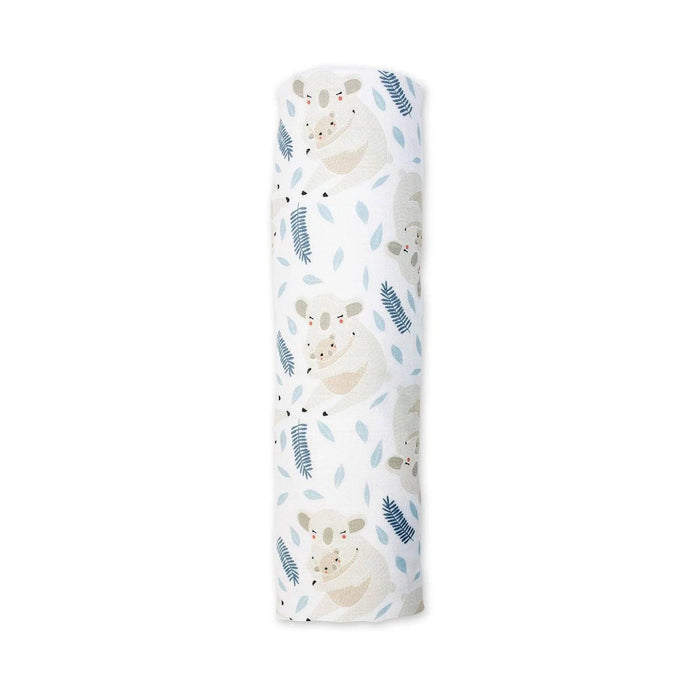 Lulujo® - Lulujo Baby Swaddle Blanket Muslin Cotton - Modern Koalas