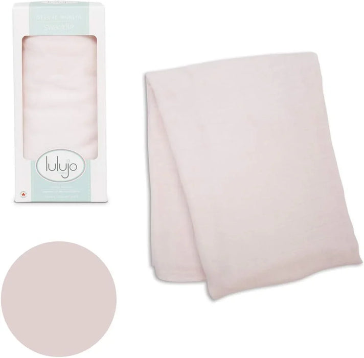 Lulujo® - Lulujo BAMBOO & Cotton Baby Swaddle Blanket