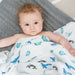 Lulujo® - Lulujo BAMBOO & Cotton Baby Swaddle Blanket