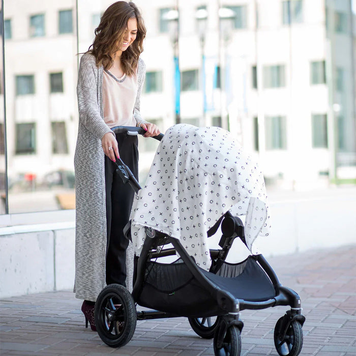 Lulujo® - Lulujo BAMBOO & Cotton Baby Swaddle Blanket