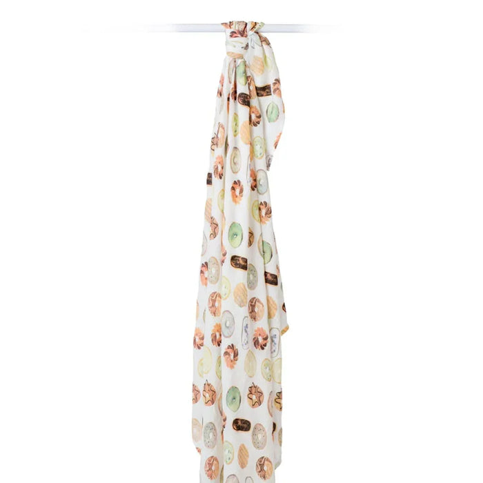 Lulujo® - Lulujo BAMBOO & Cotton Baby Swaddle Blanket
