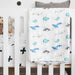 Lulujo® - Lulujo BAMBOO & Cotton Baby Swaddle Blanket