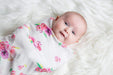 Lulujo® - Lulujo BAMBOO & Cotton Baby Swaddle Blanket