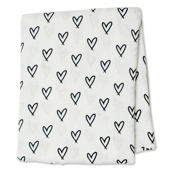Lulujo® - Lulujo BAMBOO & Cotton Baby Swaddle Blanket