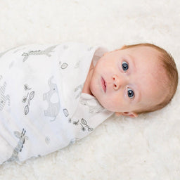 Lulujo® - Lulujo Cotton Muslin Swaddle Blanket - Afrique