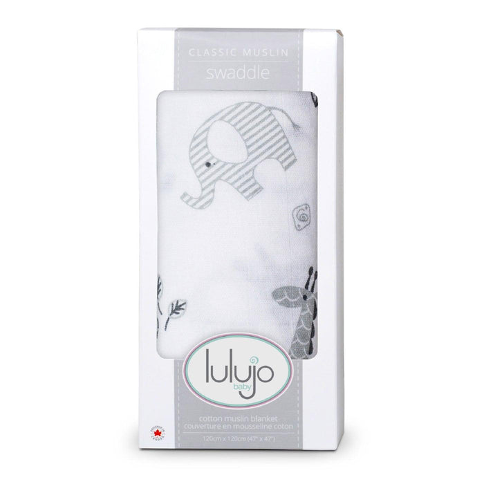 Lulujo® - Lulujo Cotton Muslin Swaddle Blanket - Afrique