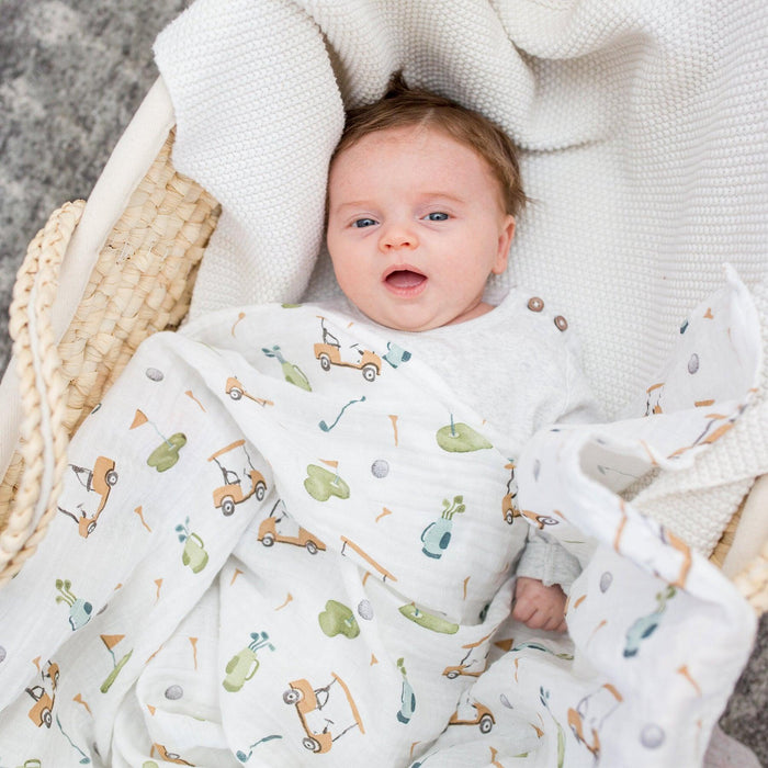 Lulujo muslin swaddle sale