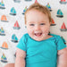 Lulujo® - Lulujo Cotton Muslin Swaddle Blanket Sailboats