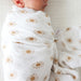 Lulujo® - Lulujo Cotton Muslin Swaddle Blanket - Suns - 1 Blanket
