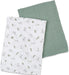 Lulujo® - Lulujo Cotton Muslin Swaddle - Ferns & Bunnies