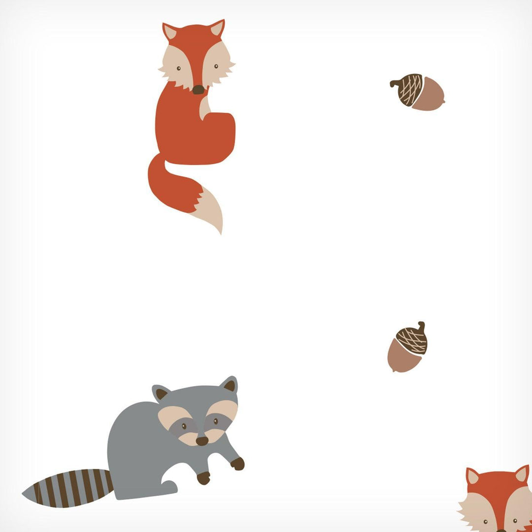 Lulujo® - Lulujo Cotton Muslin Swaddle Forest Friends