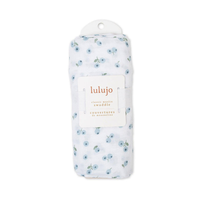 Lulujo® - Lulujo Swaddle Blanket Muslin Cotton LG