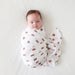 Lulujo® - Lulujo Swaddle Blanket Muslin Cotton LG Mushroom