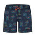 M.I.D. - Boys’ Printed Swim Trunks – Surf Design, Nylon/Elastane, 3 to 7 Years