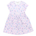 M.I.D. - M.I.D. Adorable Mix & Match Girls’ Lilac Floral Rib Dress – Sizes 2T to 7
