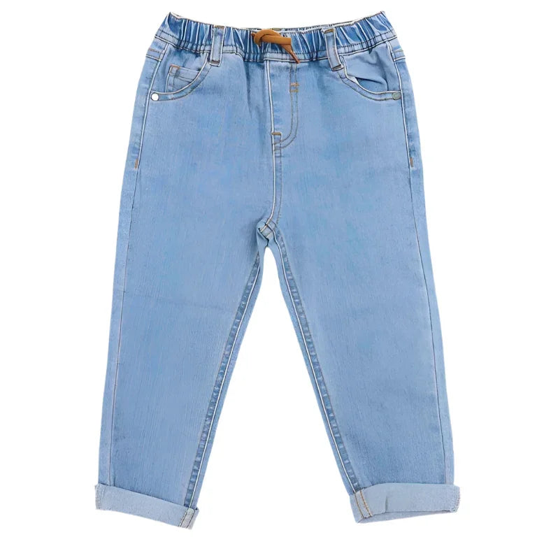 M.I.D. - M.I.D. Baby Blue Denim Oceano Dune Pants (3-24m)