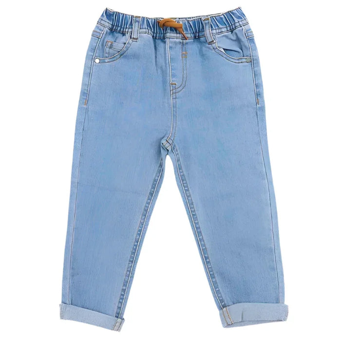 M.I.D. - M.I.D. Baby Blue Denim Oceano Dune Pants (3-24m)