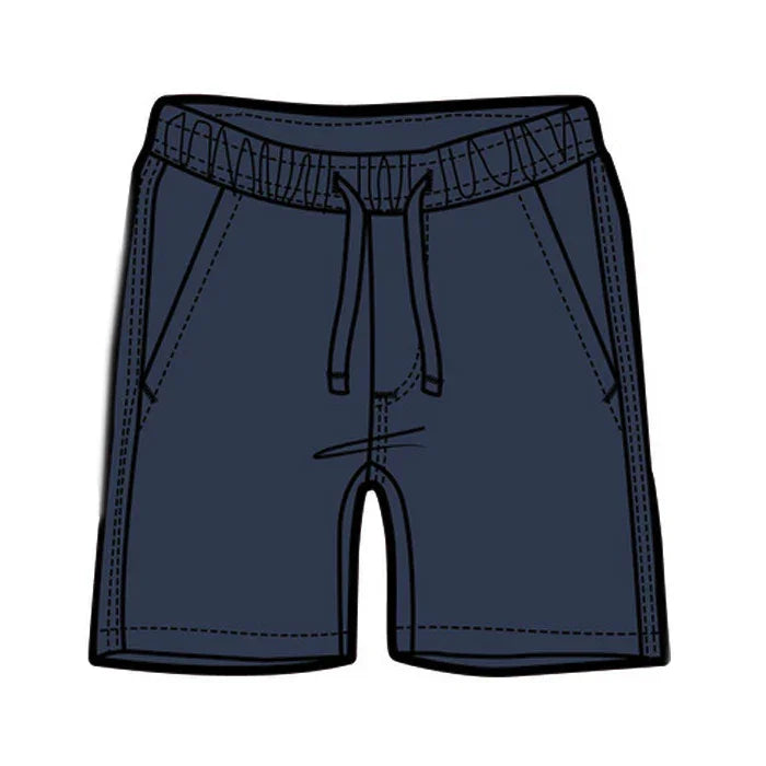 M.I.D. - M.I.D. Baby Boys’ Bermuda Shorts – Twill – Wheat, Navy & China Blue – Sizes 3 to 24 Months